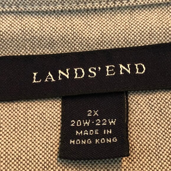 Land’s End Grey Oxford Sz.20-22 - Picture 10 of 13
